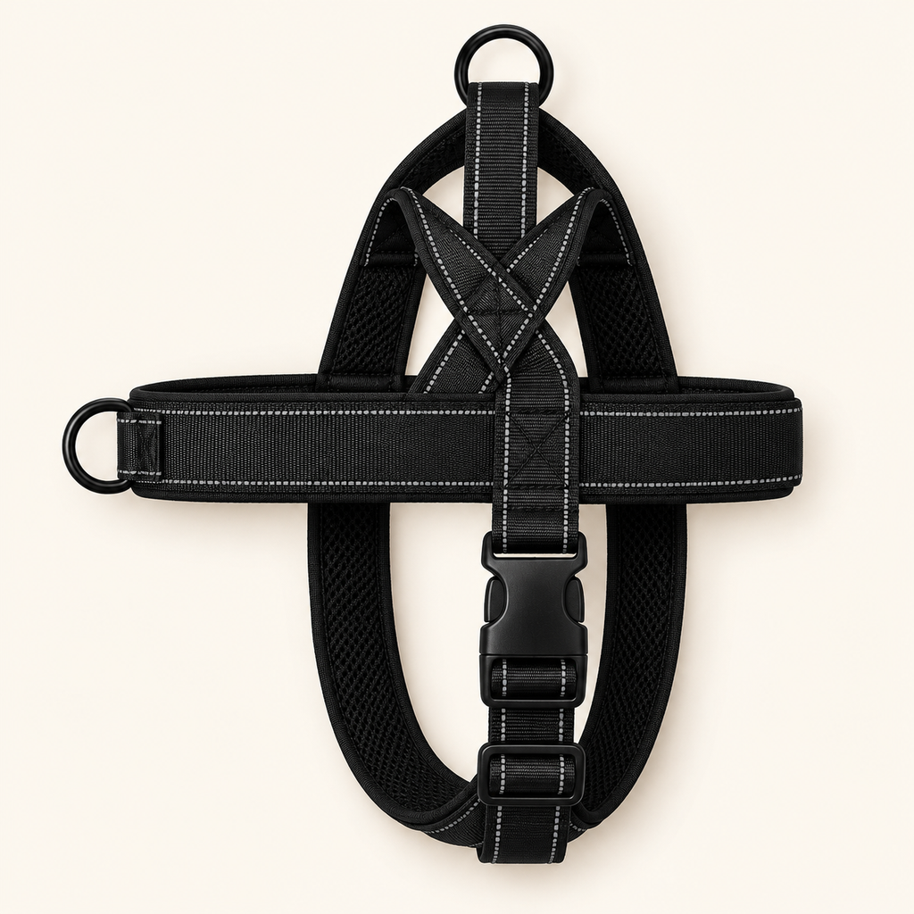Harnais Anti-Traction Pawlm — Clip Frontal Sans Étranglement