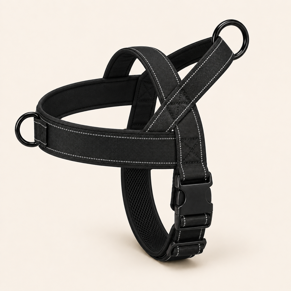 Harnais Anti-Traction Pawlm — Clip Frontal Sans Étranglement