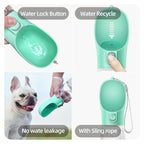 Gourde 2-en-1 Pawlm — Bouteille & Gamelle pour Balade