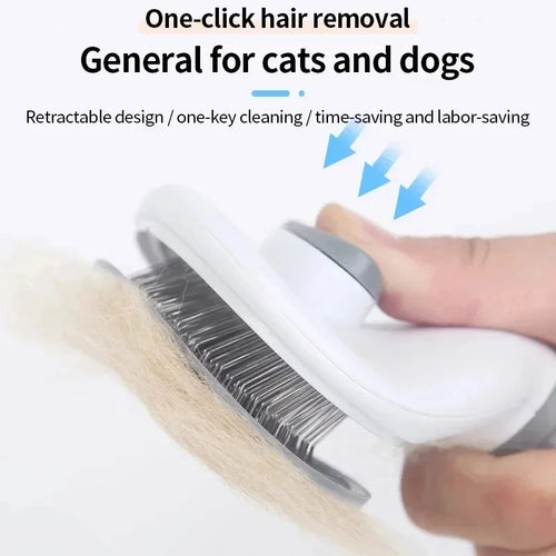 Brosse de Toilettage Pawlm — Démêlante & Anti-Poils Morts