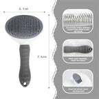 Brosse de Toilettage Pawlm — Démêlante & Anti-Poils Morts
